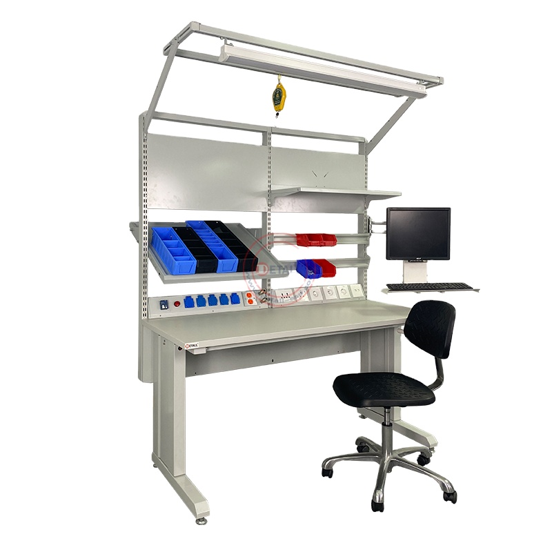 Electronics Repair Workbench - Meja Kerja Perbaikan Komputer Multifungsi Teknisi