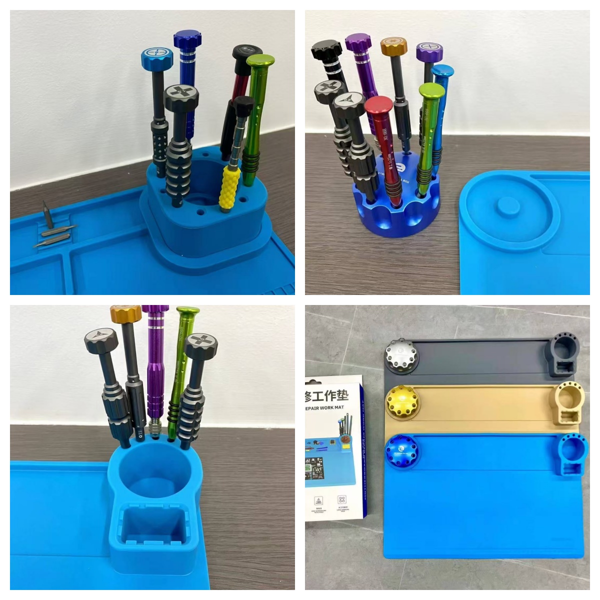 Bantalan Solder Silikon Tahan  - Electronics Repair Workbench ulasan dan harga