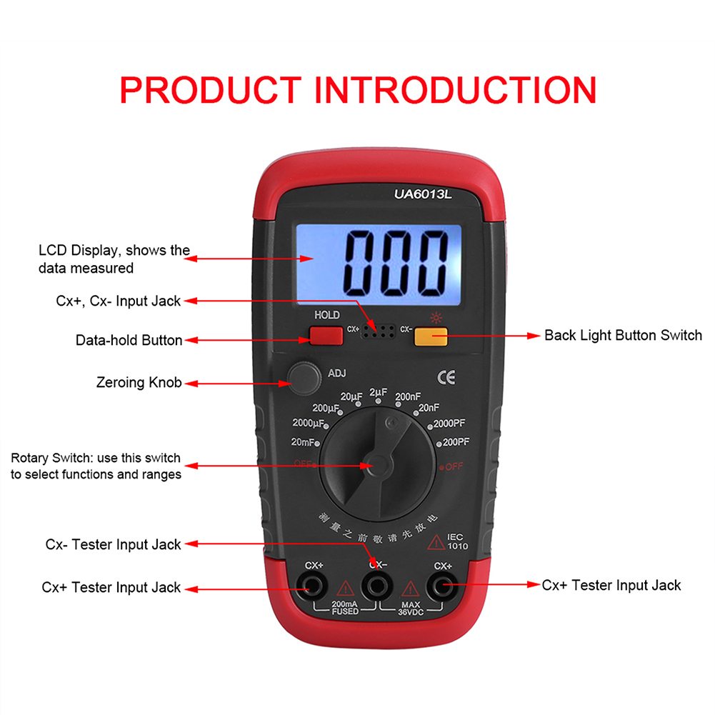 Alat Uji Kapasitansi Komponen  - Electronics Repair Basics ulasan dan harga
