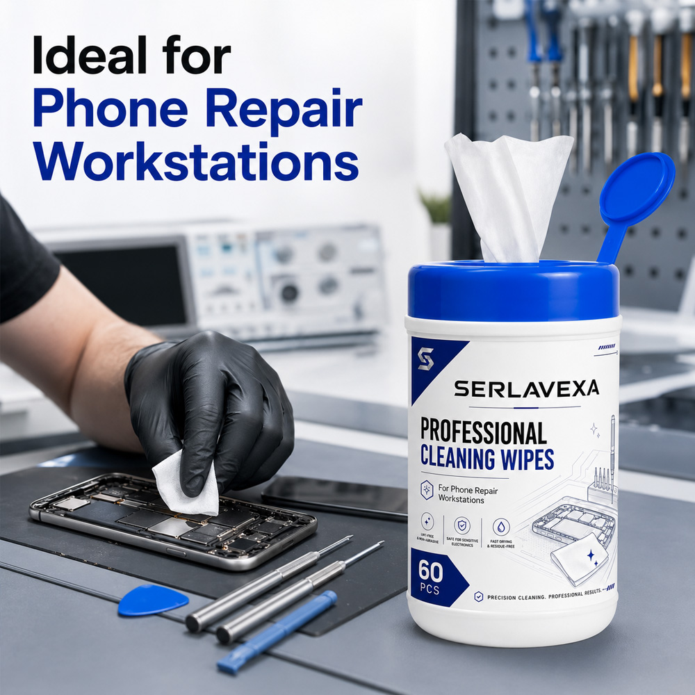 60 Lembar Tisu Pembersih Elekt - Electronics Repair Workbench ulasan dan harga