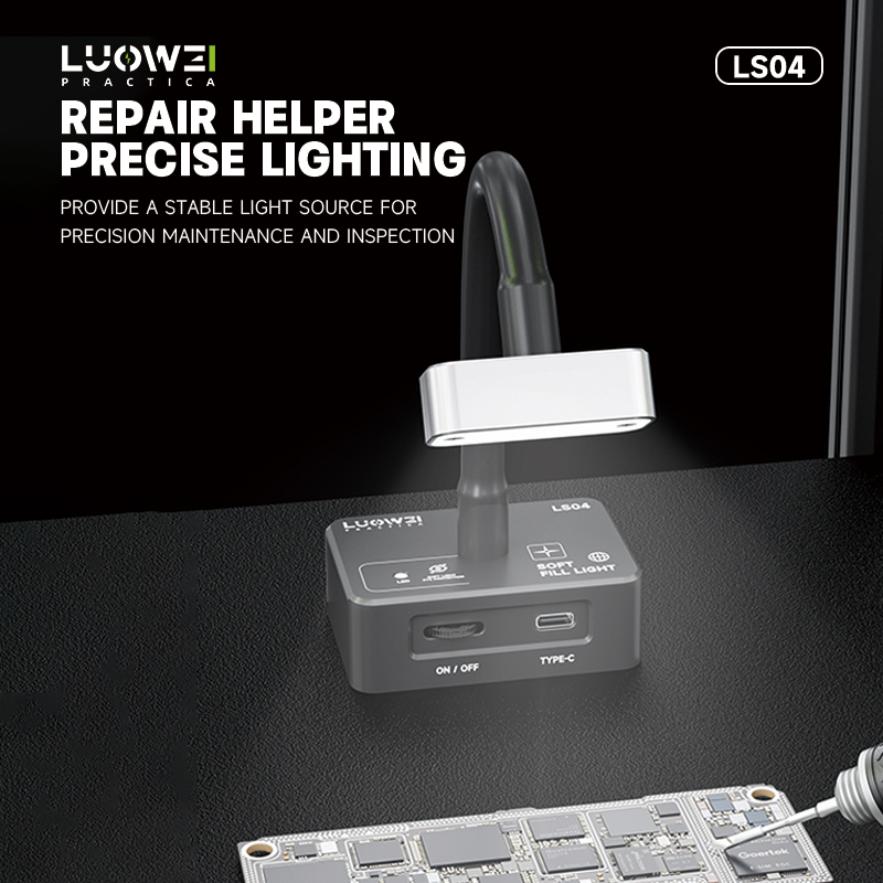 LUOWEI LS04 Lampu Meja Mini So - Electronics Repair Workbench ulasan dan harga